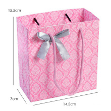 Paper Shopping Bag with Butterfly Ornament